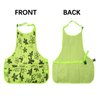 PATILWON Gardening Apron for Women with Pockets Potting Shed Aprons Greenhouse Accessories Gifts for Gardeners