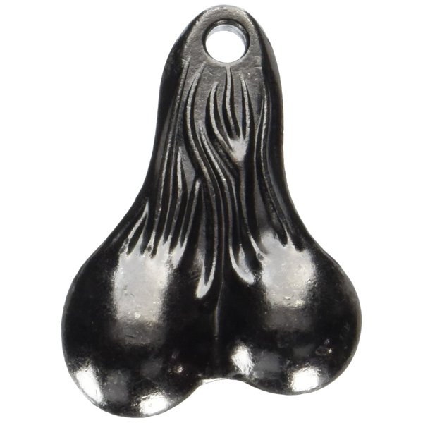 Hot Racing ACC6901 Metal Dangler Balls Truck Nuts (black chrome) (toy)