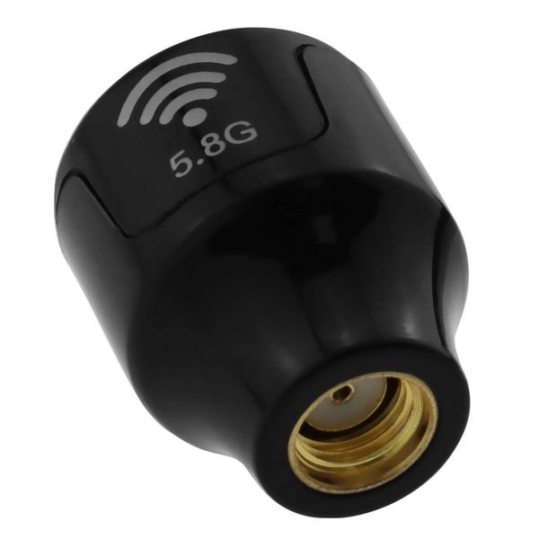 E-outstanding Black Super Mini Stubby 5.8GHz 5dBi Antenna SMA Female for FPV Transmitter TX RX RC MAK-RHCP