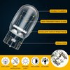 Meonum 7443 Bulb, 10 Pcs Brake Light Bulb for Daytime Running(DRL), T20 Automotive Reverse/Strobe Brake/Tail/Backup/Parking/Tail Light/Turn Signal Replacement for Cars, Trucks, SUVs
