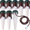 HESTYA 8 Pack Watering Stakes Automatic Watering System, Plant Self Drip Irrigation Slow Release for Indoor or Outdoor Houseplants