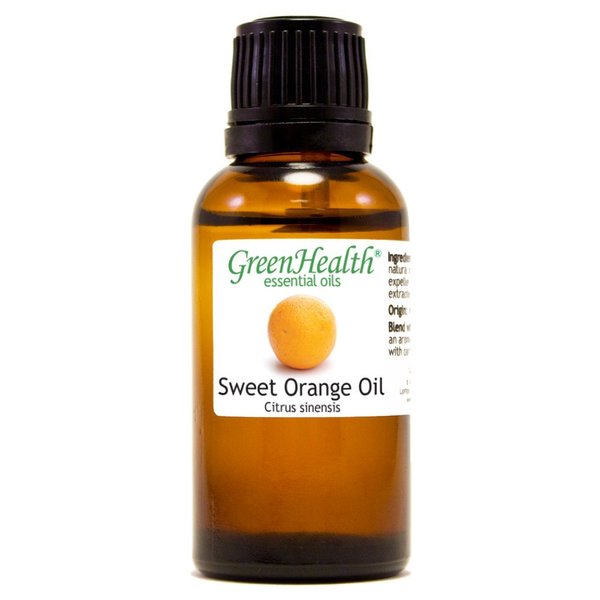 Sweet Orange Essential Oil - 1 fl oz (100% Pure & Uncut) - GreenHealth