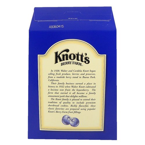 Knott's Berry Farm Shortbread Cookies (Blueberry, 20-Ounce Box)