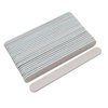 Bzbuy Nail File 50 PCS Professional Double Sided 100/180 Grit Nail Files Emery Board Zebra Manicure Pedicure Tool and Nail Buffering Files