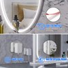 MY BEAUTY LIGHT LED Vanity Lights Strip for Mirror, 6000K Bright Daylight White Vanity Mirror Lights, 4.92FT Dimmable Makeup Light, ELT Approval 24V Stick on Lights for Mirror