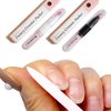VICTORY NAIL 2PCS Victory Ceramic Stone Two-Way Nail Pusher & File (BLACK) Cuticle trimmer Manicure Tools Professional Nail File Pumice Fingernail Files