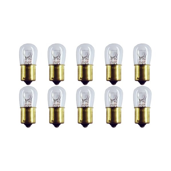 CEC Industries #1309 Bulbs, 28 V, 14.56 W, BA15s Base, B-6 shape (Box of 10)