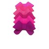 Set of 6 Felt Bows Pinks Alligator Clip or French Barrette (French Barrette Right)