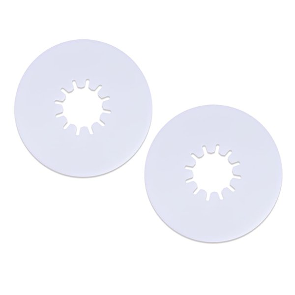 scottchen PRO 5th Wheel Hitch Lube Plate 10in RV Camper Trailer Fifth Wheel Plate - 2Pack