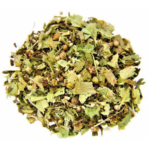 Nelson's Tea - Mint Melange - Herbal Loose Leaf Tea - Green Rooibos, spearmint, echinacea, linden leaf, coriander, eucalyptus - 16 oz.