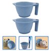 minkissy 4 Pcs Hair Dye Tools Hair Tint Measuring Cup Hair Dying Bowl Hair Toner Bowl Colorful Bowl Mixing Bowl Hair Dye Bowl Tint Mixing Bowl Color Mixing Bowls for Hair Salon Color Bowls