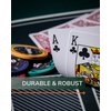 Bullets Playing Cards - Waterproof Plastic Playing Cards - Bridge Size Double Pack with Standard Index - Including Cut-Card - Durable Deck for Poker, Skat, and Rummy