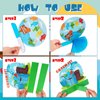 Zonon 12 Pieces Gone Fishing Party Supplies Fishing Centerpieces Fisherman Friendsmas Honeycomb Party Decorations Summer 3D Fishing Table Decor for Birthday Party Decorations
