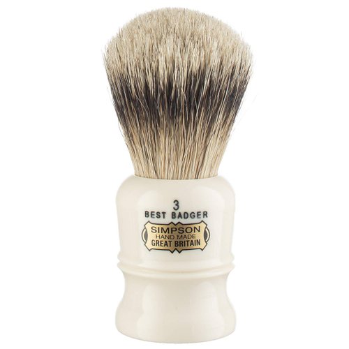 Duke Best Badger Shaving Brush- Simpson Shaving Brushes (Duke 3 Best)
