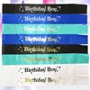 Generic Birthday Boy Sash White, Black Foil Letter Birthday Sash for Men Funny Birthday Party Favors for 10th 11th 13th 15th 16th 18th Bday Sash Gift Decorations (White Black)