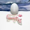 Generic 3D Printed Dragon, 12"" Pink and White Cherry Blossom Dragon , Fidget ADHD Autism Sensory Toy, Executive Desk Toy D016-DR