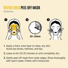 Soo'AE Revive Gold Peel Off Mask, Anti aging Face Peeling masks with 24K Gold, Lifting, Revitalizing Pore & Blackhead Care deep clean peel off mask 3.4 fl oz / 100 mL