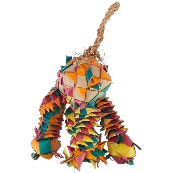 Planet Pleasures Diamond Bouncer Pinata Bird Toy Small