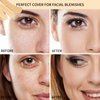 FALOCUTUS 5 In 1 Multi-Use Correcting Concealer Palette,Waterproof Long Lasting Contour Palette,Professional Creamy Concealer Kit for Women,Easy to Create Full Coverage and Natural Finish.#2