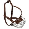 Dogs My Love Metal Wire Basket Dog Muzzle Padded, Small Rottweiler. Circumference 12.5", Length 3.75"