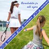 68 Pcs Cheer Bracelets Bulk Cheer Hair Ties Cheerleader Gifts Motivational Bracelets Cheer Gifts Wristbands for Cheerleading Gifts Women and Girls Cheer Squad Party Favors, Pom Pom Design (Blue)