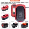 BDFC240 9.6V-24V Battery Charger for Black & Decker 18V 14.4V 12V 9.6V 24V Firestorm Battery NiCad & NiMh HPB18-OPE HPB18 HPB14 HPB12 HPB96 HPB24 244760-00 A1718 FS180BX FS18C FS18FL FSB18