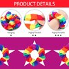 3 Pieces Pride Rainbow Hair Scrunchies for Women Girls Rainbow Striped Hair Ties Gay Pride Day Girls Scrunchies Elastic Hair Bands Soft Ponytail Holder for LGBT Pride Decorations Accessories