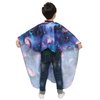 PERFEHAIR Kids Haircut Barber Cape Cover for Hair Cutting,Styling and Shampoo - Space Starry Sky Printing