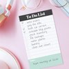To-Do List Notepad Cards by Sweetzer & Orange -3"x5"- 100 Easy To Read Checklist Journal Notes, Double Sided Index Cards, Checklist for Daily Activities, Meal Planner and Grocery List's, Work Plan