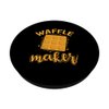 Waffles Maker Pastry Snack PopSockets Standard PopGrip