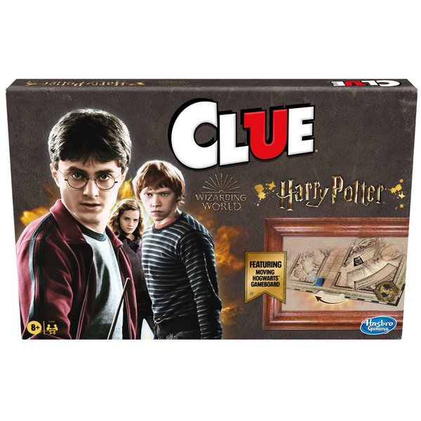Hasbro Gaming Clue: Wizarding World Harry Potter Edition Board Game | Family Games for Kids, Teens, and Adults | Mystery Games | Ages 8 and Up | 3 to 5 Players