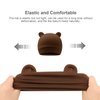 BQUBO Newborn Baby Hats Bear Ears and Mittens Sets Preemie Cotton Caps Baby Boy Girl Infant Hospital Beanie for 0-3 Months