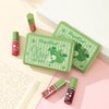 6 Colors Lip Tint Stain Set, Korean Lip Gloss Water Lip Tint Mini Liquid Lipstick Set, Multi-Use Lip and Cheek Tint, Long Lasting, Waterproof, High Pigment, Lip Tint Makeup (Green Lime)