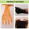 YUNVI 50Pairs Field Dressing Gloves Deer Hunting Gutting Gloves, Veterinary Gloves Includes Disposable Arm Gloves & Nitrile Gloves