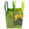 Tiny Mills Woodland Animals Forest Creatures Critters Party Favor Bags Treat Bags with Handles, Candy Bags for Birthday Party Bags Party Supplies,12 Pack