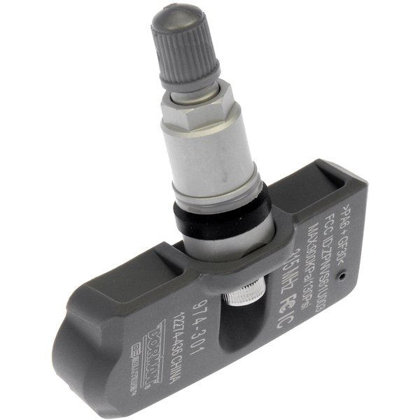 Dorman 974-301 Tire Pressure Monitoring System (TPMS) Programmable Sensor Compatible with Select Models