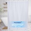 SlipX Solutions Microban-Infused Shower Curtain Liner, 3G Lightweight, 70"x72", Clear