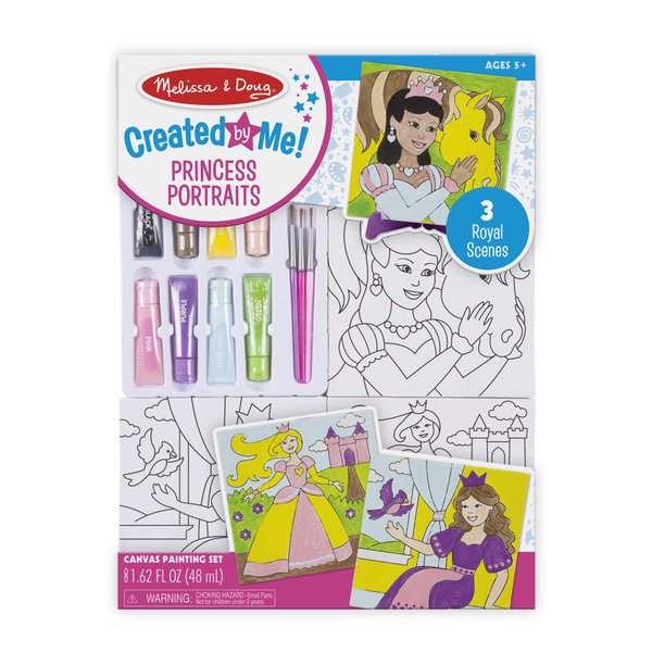 Melissa & Doug Canvas Painting Set - Princess