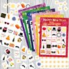 ceiba tree Happy New Year Bingo Cards New Years Eve Bingo Game 24 Players for Kids Adult Party Supply