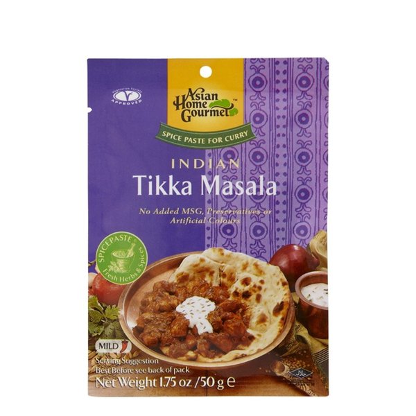 ASIAN HOME GOURMET Spice Paste for Indian Tikka Masala Curry 1.75 Ounce (Pack of 3)
