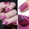 Ownest Holographic Nail Polish, Gorgeous Glossy Holographic Halo Glitter Polish Nail Art Nail Pigment Diamond Laser Nail Polish-LS03