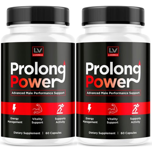 (2 Pack) Prolong Power Pills for Men, Prolong Power, Prolong Power Capsules, Prolong Power Supplement, ProlongPower Capsules for Men, Prolong Power Original Pills Review, 120 Pills for 2 Months