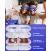 ZHENYEMEI Relaxing Steam Eye Mask,20 Packs Self Heating Spa Eye Masks,Lavender Warming Eye Mask,Disposable Heated Eye Mask for Dry Eyes Fatigue Dark Circles Tired Eyes Sleep Mask for Kids Women