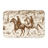 Jbofyee American Wild Western Desert Cowboy Bath Mat Non-Slip Soft Microfiber Bathroom Rugs Washable Bathmat, Carpet Rug Entryway Decor for Tub Shower Room Floor, 24x16 Mat