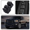 AiYiGu Driver Side Power Window Switch & 3 Pcs Passenger Window Switches, Compatible with 07-13 Chevy Silverado/GMC Sierra 1500 2500HD 3500HD/10-13 Yukon/09-16 Chevrolet Traverse/08-11 HHR