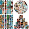 98 Pieces Moana Party Supplies, Moana Theme Slap Bracelets and Stickers Moana Party Favors for Kids Birthday Party