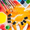 30 Pcs Craft Finger Sponge Daubers Reusable Finger Painting Sponge Easy to Clean Sponges Dauber Set Fingers Daubers for Face Painting Drawing Stamping Card Making Chalk Ink