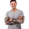 Geyoga 18 Pcs Tattoo Sleeves for Men Arm Sleeves Temporary Tattoo Sleeves Set Arts Fake Tattoo for Women to Cover Arms (Vivid Pattern,Medium)