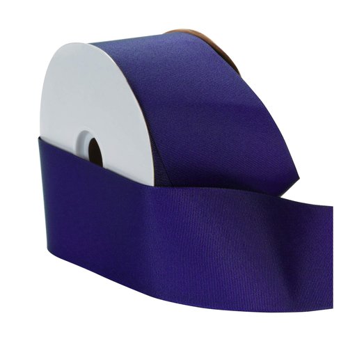 Berwick Offray 3" Grosgrain Ribbon, Regal Purple, 50 Yards