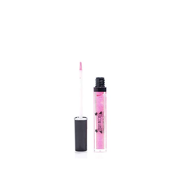 Terry Jacobs Lip Gloss Lipstick | Mango, Kokam & Shea Butter|Moisturizing, Long Lasting Loustrous High Gloss, Hydrating,Long Wearing Maximum Color and Extraordinary Shine, Lip Lustre Show Pink Kisses
